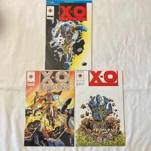 X-O Manowar Lot of 3 ~ Vol. 1 #7, #9, #10 ~ Valiant Comics